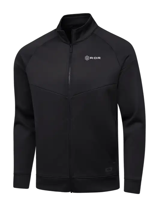 OGIO Black Endurance Modern Performance Full-Zip w/ROR Logo