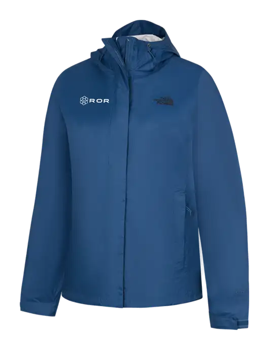The North Face Womens Navy DryVent Rain Jacket w/ROR Logo