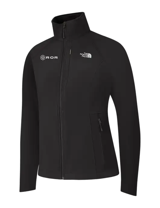North Face Womens Black Apex Barrier Soft Shell Jacket  w/ROR Logo