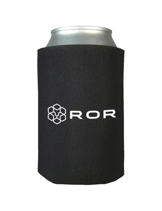 Black Foam Coolie w/ROR Logo