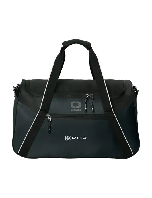 OGIO Black Inception Duffel w/ROR Logo