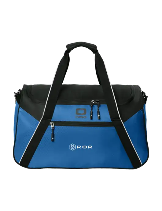 OGIO Light Navy/Black Inception Duffel w/ROR Logo