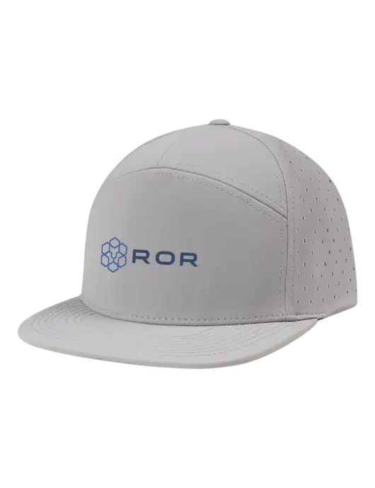 Richardson Light Grey Cannon Cap w/ROR Logo