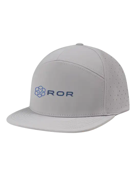 Richardson Light Grey Cannon Cap w/ROR Logo