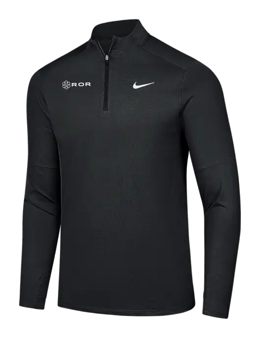 Nike Black Dri-FIT Element 1/2-Zip Pullover w/ROR Logo