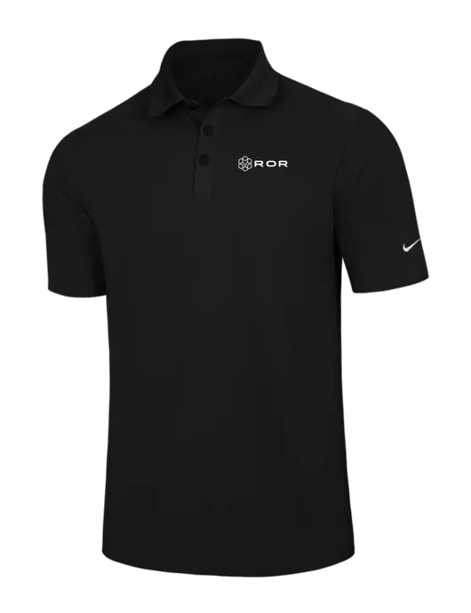 Nike Black Dri-FIT Classic Polo w/ROR Logo