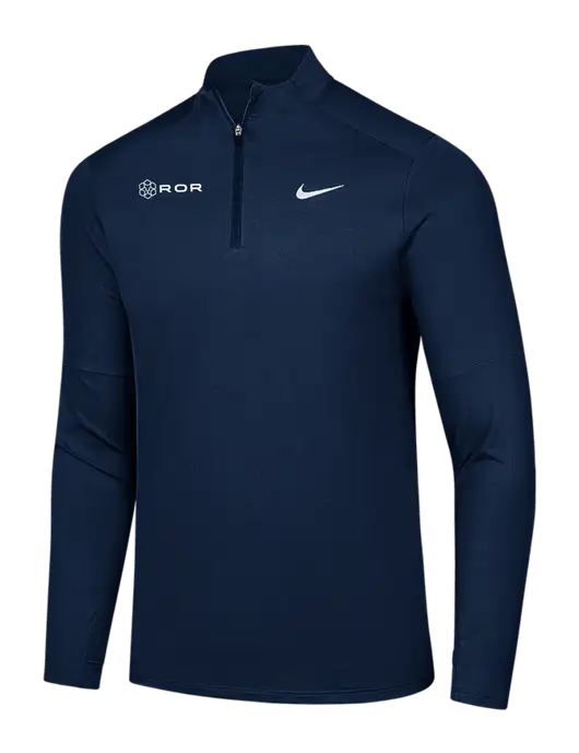 Nike Dark Navy Dri-FIT Element 1/2-Zip Pullover w/ROR Logo