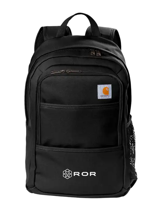 Carhartt Black Foundry Series Backpack w/ROR Logo