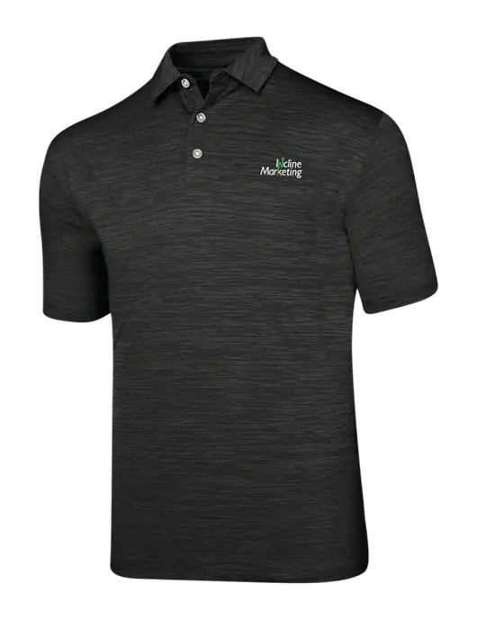 Callaway Black Broken Stripe w/Incline Marketing Logo