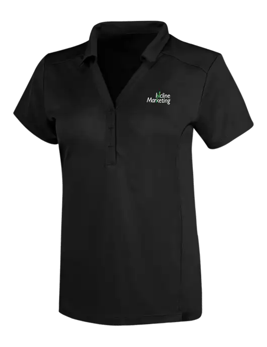 OGIO Blacktop Womens Framework Polo w/Incline Marketing Logo