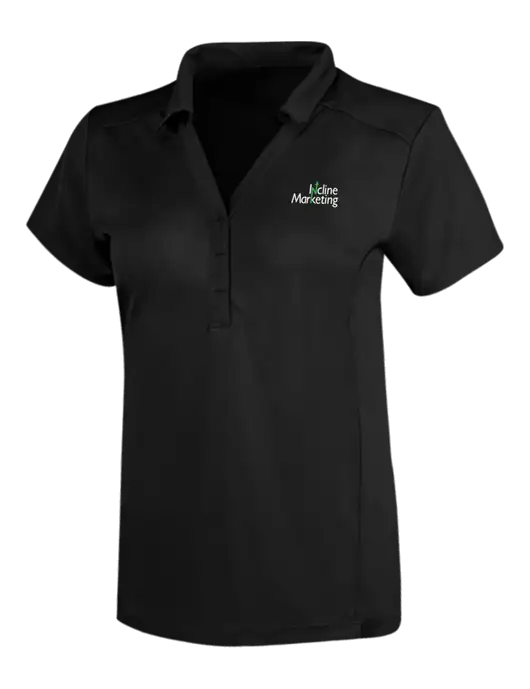 OGIO Blacktop Womens Framework Polo w/Incline Marketing Logo