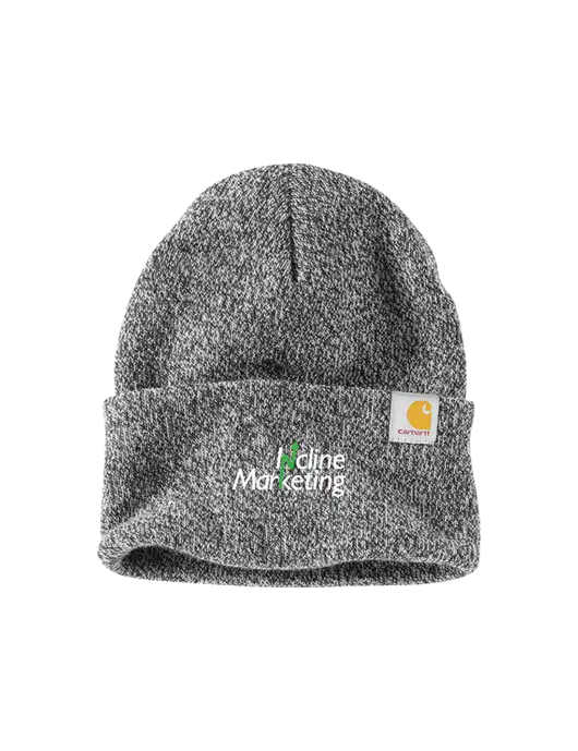 Carhartt Medium Grey Heather Watch Cap 2.0 w/Incline Marketing Logo