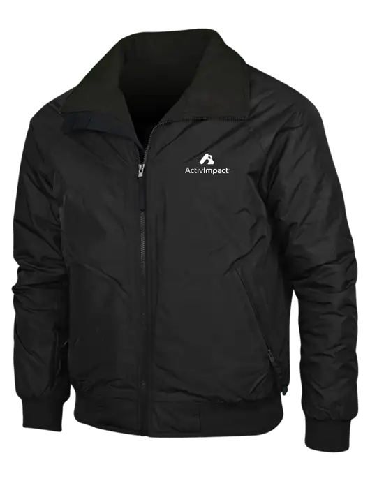 True Black/True Black Classic Challenger Jacket w/ActivImpact Logo
