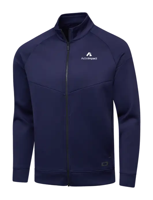 OGIO Navy Endurance Modern Performance Full-Zip w/ActivImpact Logo