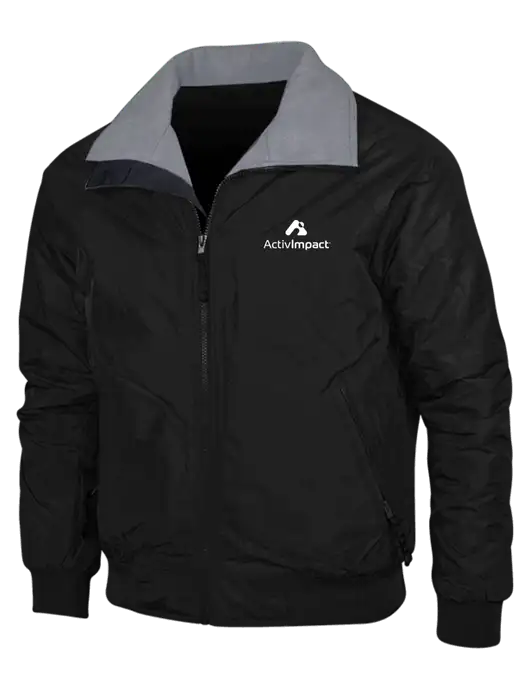 Black/Grey Classic Challenger Jacket w/ActivImpact Logo