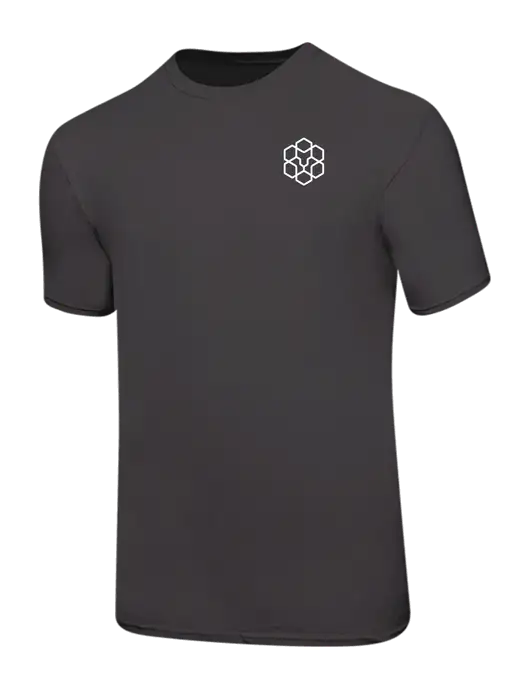 Ring Spun Charcoal 4.5 oz T-Shirt w/Icon Logo