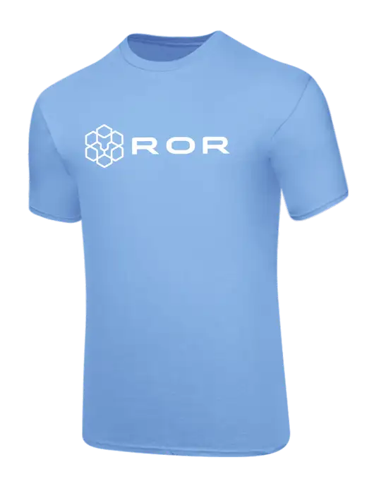 Core Blend Light Blue T-Shirt w/ROR Logo